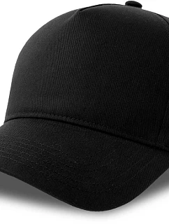 Atlantis Headwear Egon 5-panelová bejzbalová čiapka 33.0296 čierna