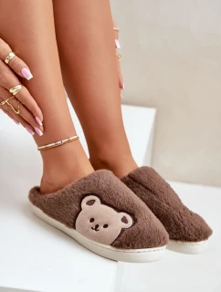 Dámské Pantofle S Hnědé model 21677584 - Boto