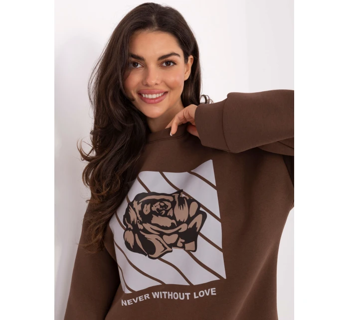 Bluza MI BL model 21722851 brązowy - FPrice Bluza MI BL model 21722851 brązowy - FPrice