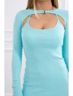 pruhované šaty na model 18748559 - K-Fashion pruhované šaty na model 18748559 - K-Fashion