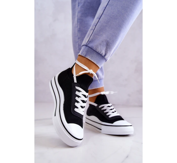 Dámské ponožky tenisky Černá model 21579428 - S.Barski