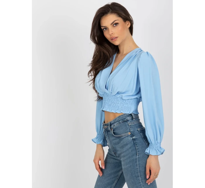 Blúzka DHJ BZ 13866.92P svetlo modrá