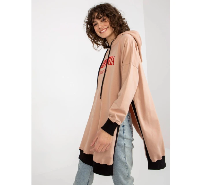 Dlhá mikina VI BL 327.70P hnedá - FPrice Dlhá mikina VI BL 327.70P hnedá - FPrice