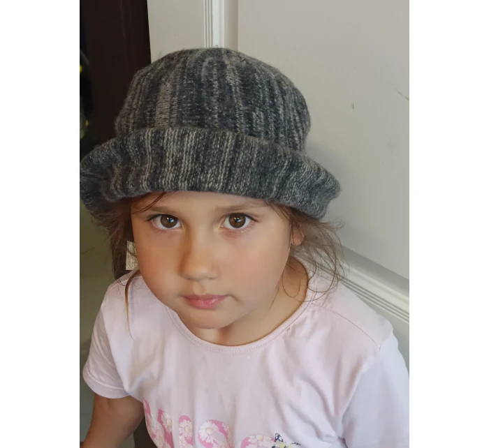 Dámský vlněný  šedý melange  model 21258966 - Art of polo