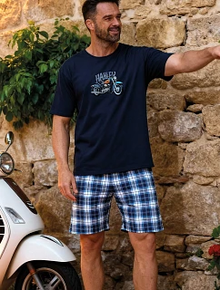 PÁNSKE PYŽAMO KR 326/217 LEGEND RIDER