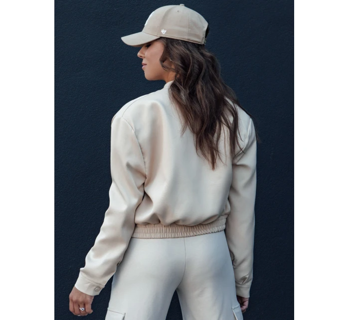 Dámská bunda bomber béžová Dstreet model 21975873 - FashionStreet