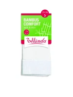 Dámske bambusové ponožky BAMBUS LADIES COMFORT SOCKS - Bellinda - biela
