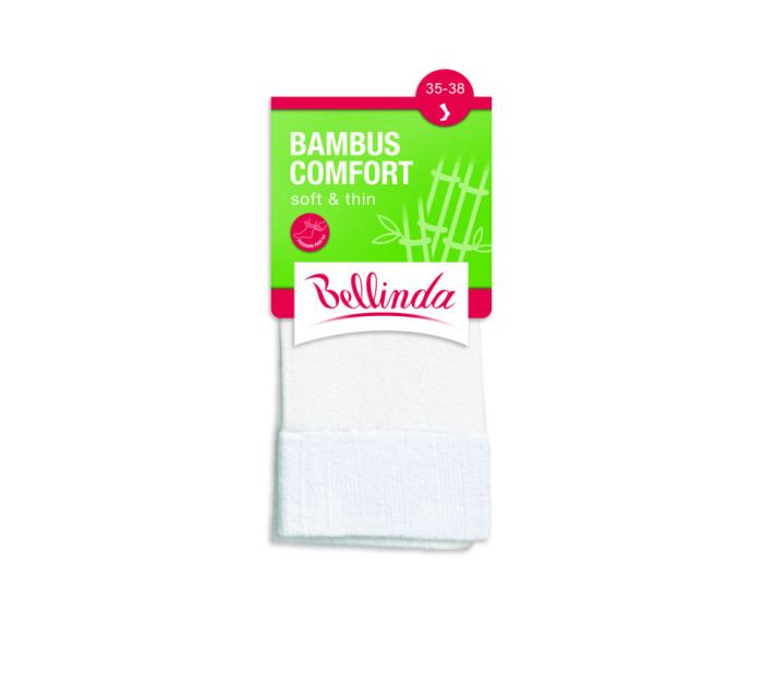 Dámske bambusové ponožky BAMBUS LADIES COMFORT SOCKS - Bellinda - biela
