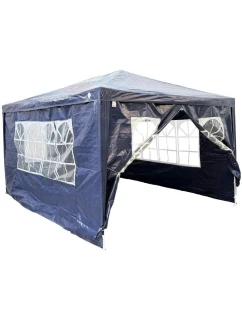 ZÁHRADNÝ PAVILÓN 3X4X2,5 M NÁMORNÍCKA MODRÁ SASKA ZÁHRADA