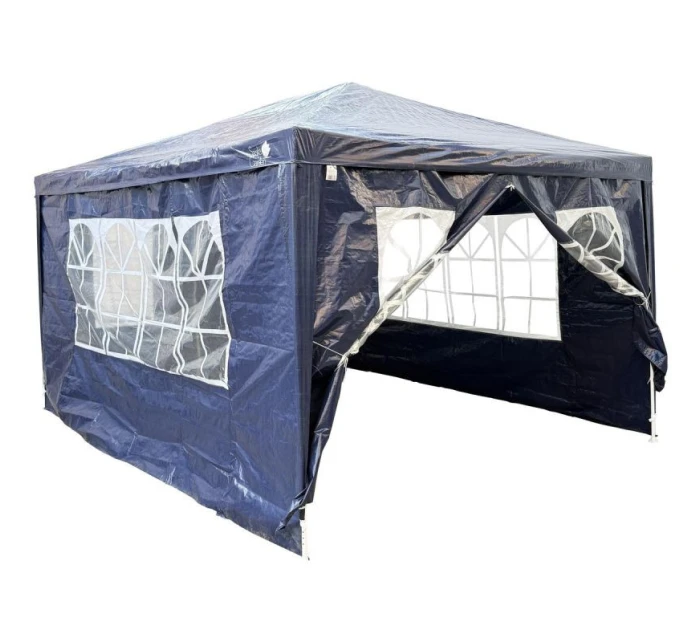 ZÁHRADNÝ PAVILÓN 3X4X2,5 M NÁMORNÍCKA MODRÁ SASKA ZÁHRADA