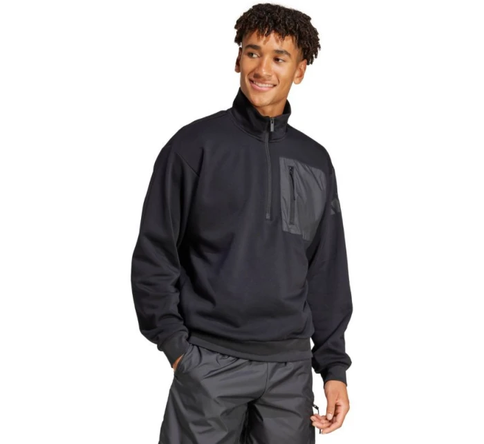 Pánská mikina City Escape Fleece  černá pánské model 21953619 - ADIDAS