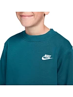 Dětská mikina Sportswear Club Fleece, zelená, model 22309909 - NIKE