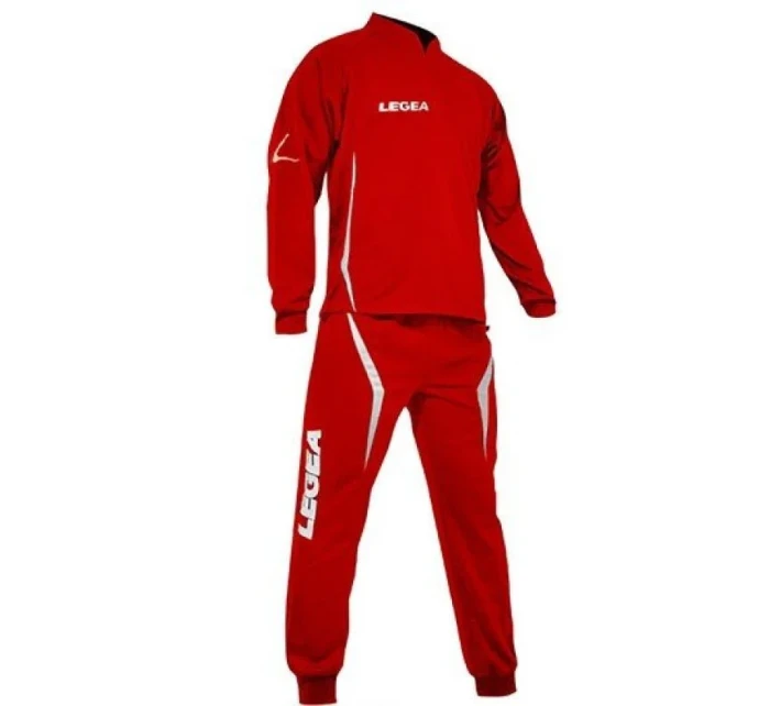 Legea Siria M Tepláky T26-6408 červená/biela Legea Siria M Tepláky T26-6408 červená/biela