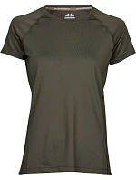 Tee Jays TJ 7021 Dámske športové tričko CoolDry 18.7021 tmavozelené Tee Jays TJ 7021 Dámske športové tričko CoolDry 18.7021 tmavozelené