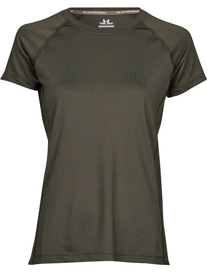 Tee Jays TJ 7021 Dámske športové tričko CoolDry 18.7021 tmavozelené Tee Jays TJ 7021 Dámske športové tričko CoolDry 18.7021 tmavozelené