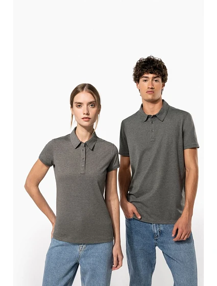 K Pánské žerzejové polo 20.K grey heather model 22507179 - Kariban K Pánské žerzejové polo 20.K grey heather model 22507179 - Kariban