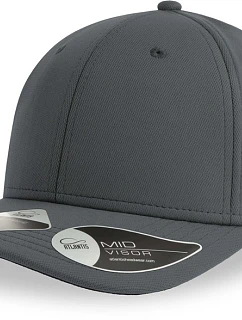 Atlantis Headwear Skye 6-panelová čiapka s kšiltom 33.0118 tmavošedá