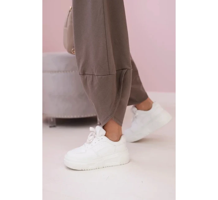 Bavlnená mikina nohavice set fango