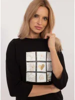 Blúzka CLM BZ 1268.67 čierna Blúzka CLM BZ 1268.67 čierna