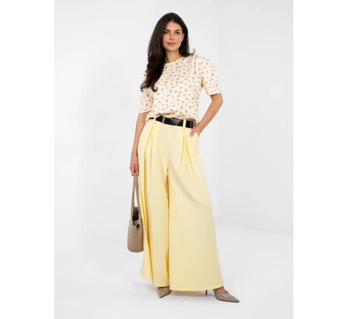 Nohavice IT SP 19963.32 svetložltá