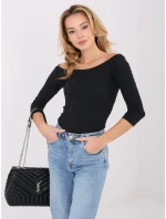 Bluzka WT BZ model 21875454 czarny - FPrice Bluzka WT BZ model 21875454 czarny - FPrice