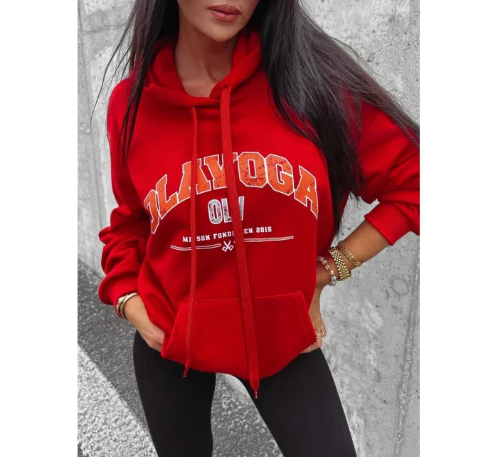 Dámská mikina model 18909727 červená - Ola Voga