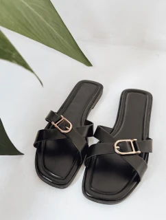 BELICCA dámske žabky čierne FashionStreet ZY0983