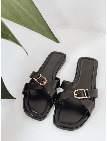 BELICCA dámske žabky čierne FashionStreet ZY0983