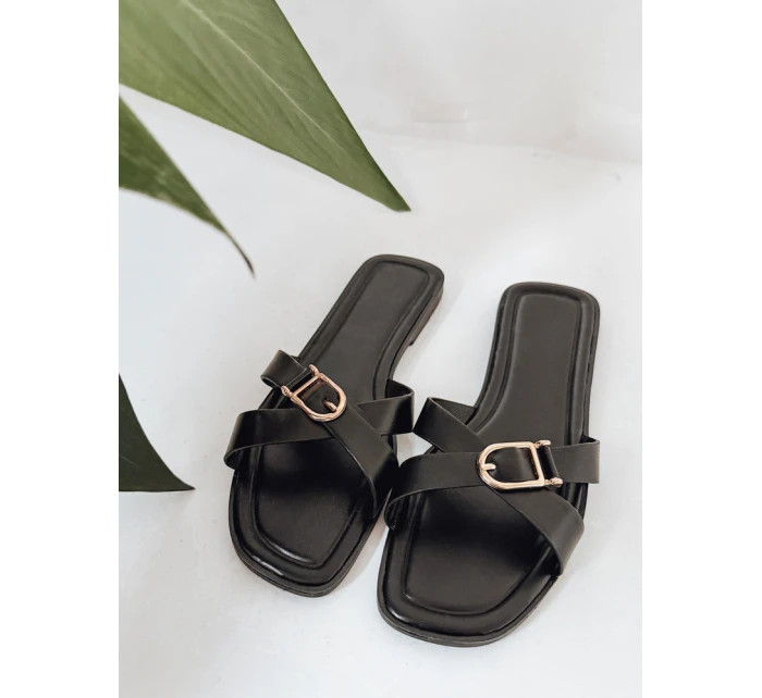 BELICCA dámske žabky čierne FashionStreet ZY0983