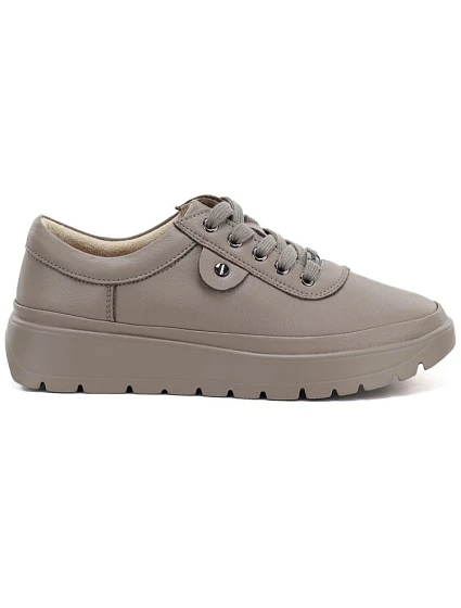 Pohodlné béžové dámské kožené polobotky model 22282627 - VINCEZA Pohodlné béžové dámské kožené polobotky model 22282627 - VINCEZA