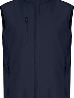 Clique Classic Softshell Vest M Pánska 3-vrstvová softshellová vesta 67.0911 tmavomodrá