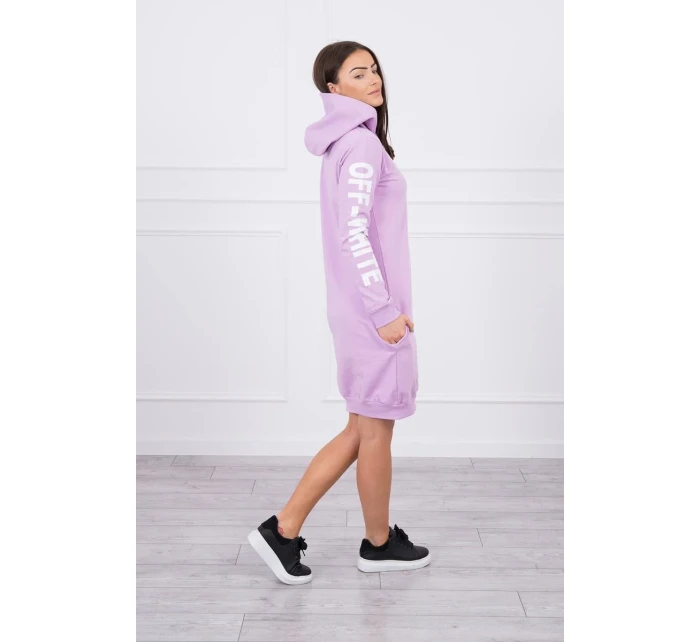 Off White fialové šaty