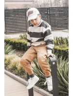 Dětské klasické vysoké tenisky Big Star LL374002 Bílá Dětské klasické vysoké tenisky Big Star LL374002 Bílá