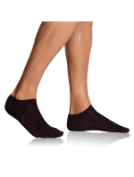 Pánske krátke bambusové ponožky BAMBUS AIR Black - BELLINDA