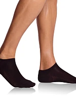 Pánske krátke bambusové ponožky BAMBUS AIR Black - BELLINDA