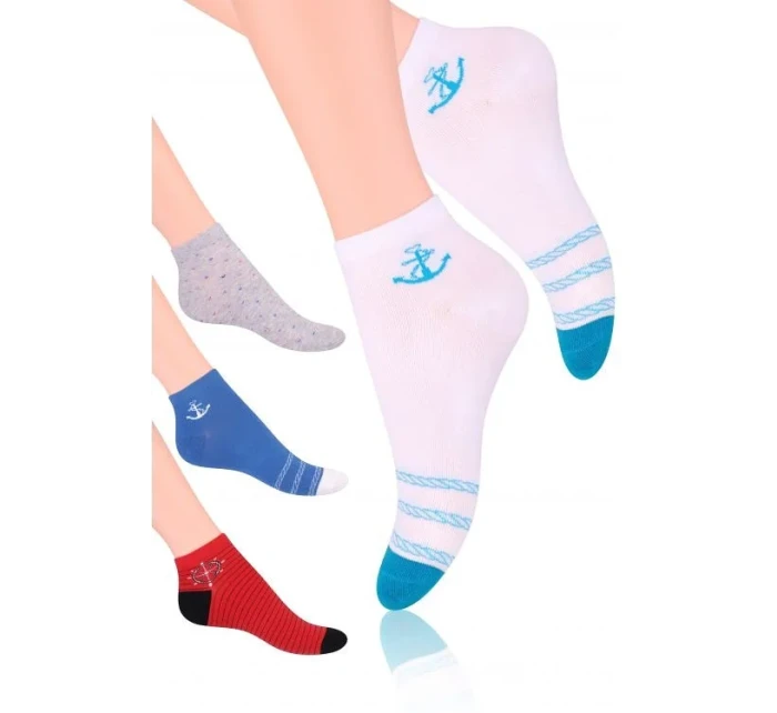 Dámske členkové ponožky Steven art.114