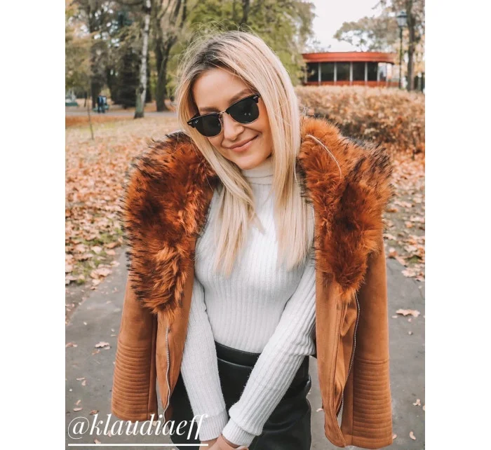 DAMSKA Z FUTERKIEM RÓŻ model 21241815 - Libland DAMSKA Z FUTERKIEM RÓŻ model 21241815 - Libland