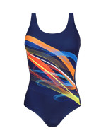 Dámske jednodielne plavky Trends sport 36PW tmavo modrá - SELF