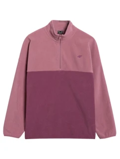 Fleecová mikina s kapucňou 4F W 4FWAW25TFLEF421 53S