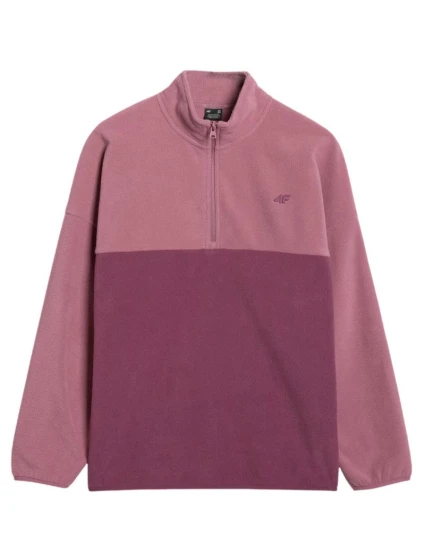 Fleecová mikina s kapucňou 4F W 4FWAW25TFLEF421 53S