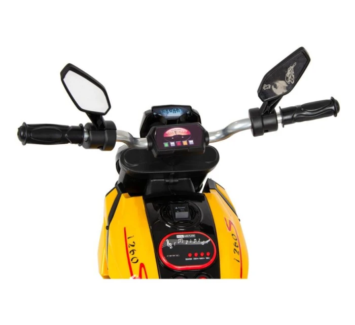 AVALON ELEKTRICKÝ MOTOCYKEL ŽLTÝ 1033044