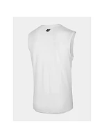 Pánske tričko bez rukávov 4F 4FWSS26TSLEM357-10S