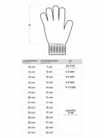 Yoclub Dievčenské rukavice s 1 prstom s dotykovým displejom RED-0120G-AA1C-006 Ružová