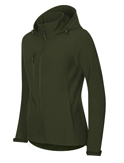 Dámska softshellová bunda Trail Military