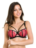 Dámska podprsenka BALKONETKA DELICE 19091 RED Dámska podprsenka BALKONETKA DELICE 19091 RED