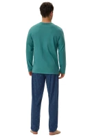 Pánske pyžamo 41906 Joger green - HENDERSON