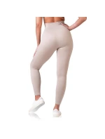 Dámske módne legíny RELAX & GO RIB OPTIC LEGGINGS - BELLINDA - taupe