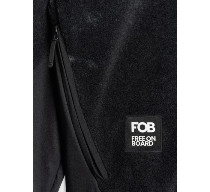 Pánský volný fleece s kapucí model 21920559 - 4F