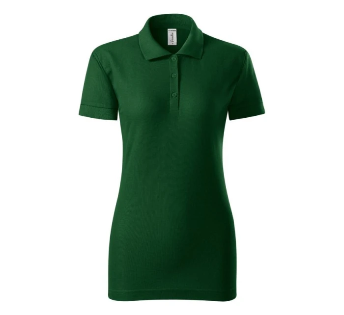 Dámske polo tričko Joy (fľaškovo zelená)