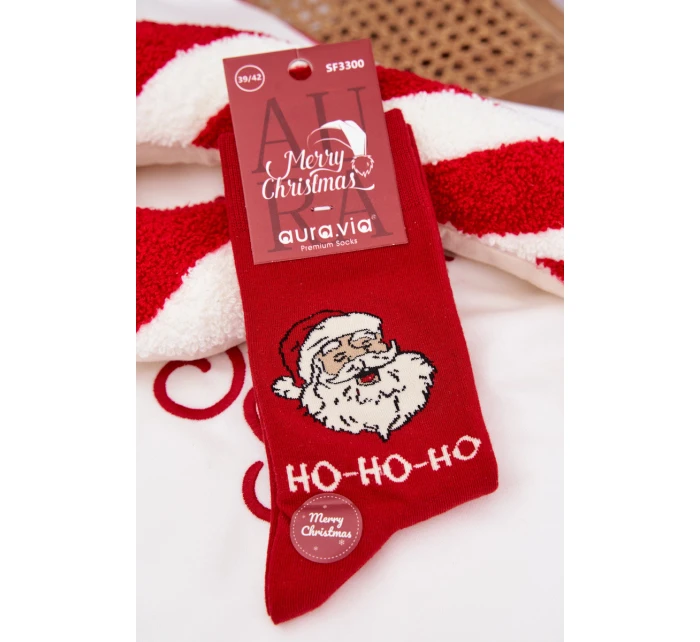 Pánské Vánoční Ponožky se Červené model 21786710 - Aura.via